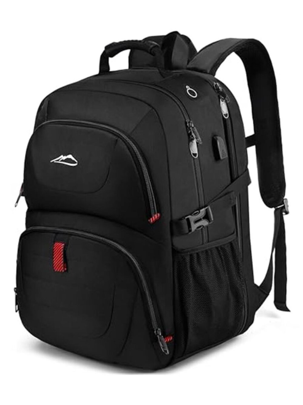 Extra Large 17 Inch Laptop Backpack TSA Travel USB Charging Anti Theft 50L